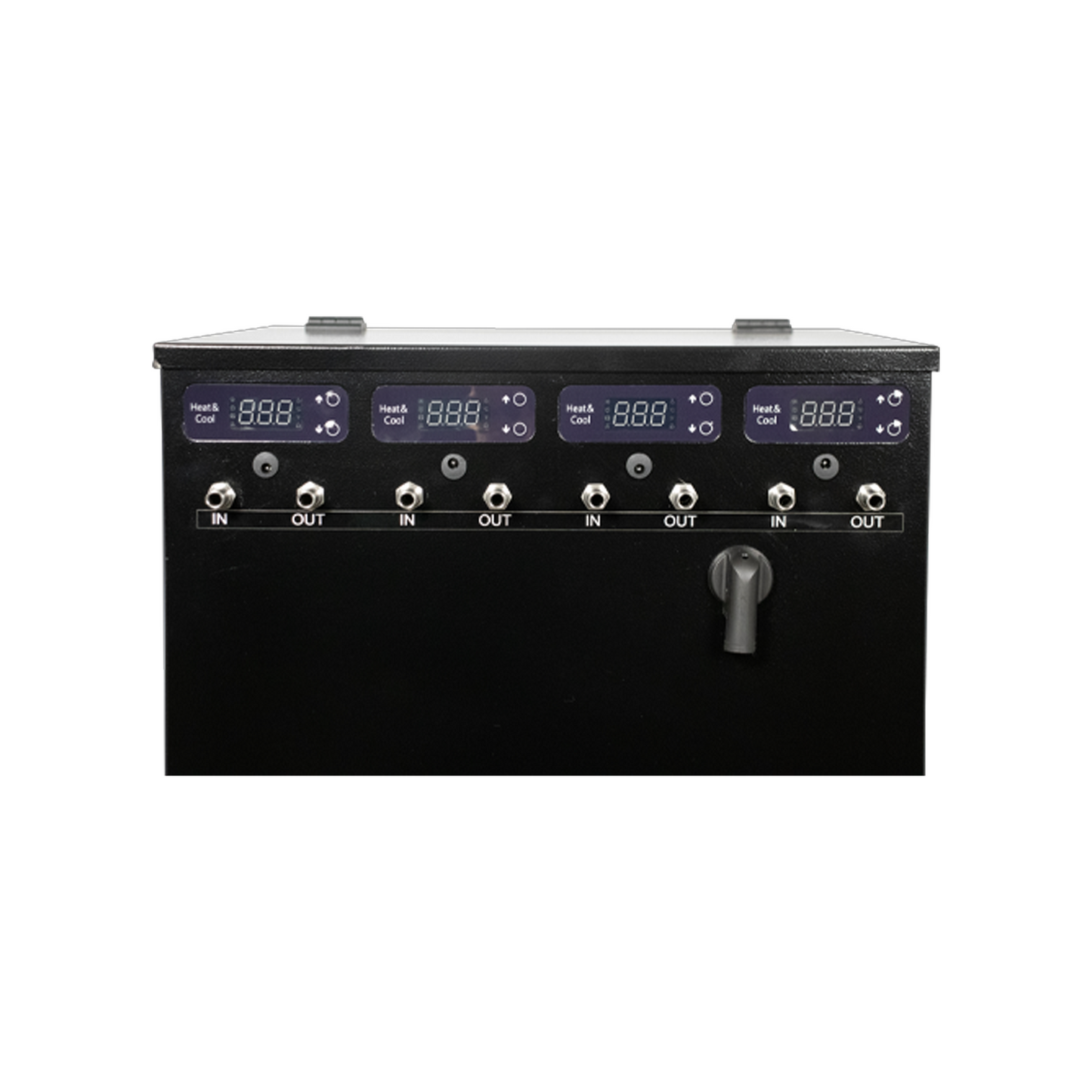 BrewBuilt IceMaster Max 4 | Glycol Chiller | 4 Built In Temp Controllers & Pumps | 2600 btu | 8 Gal. Tank Capacity