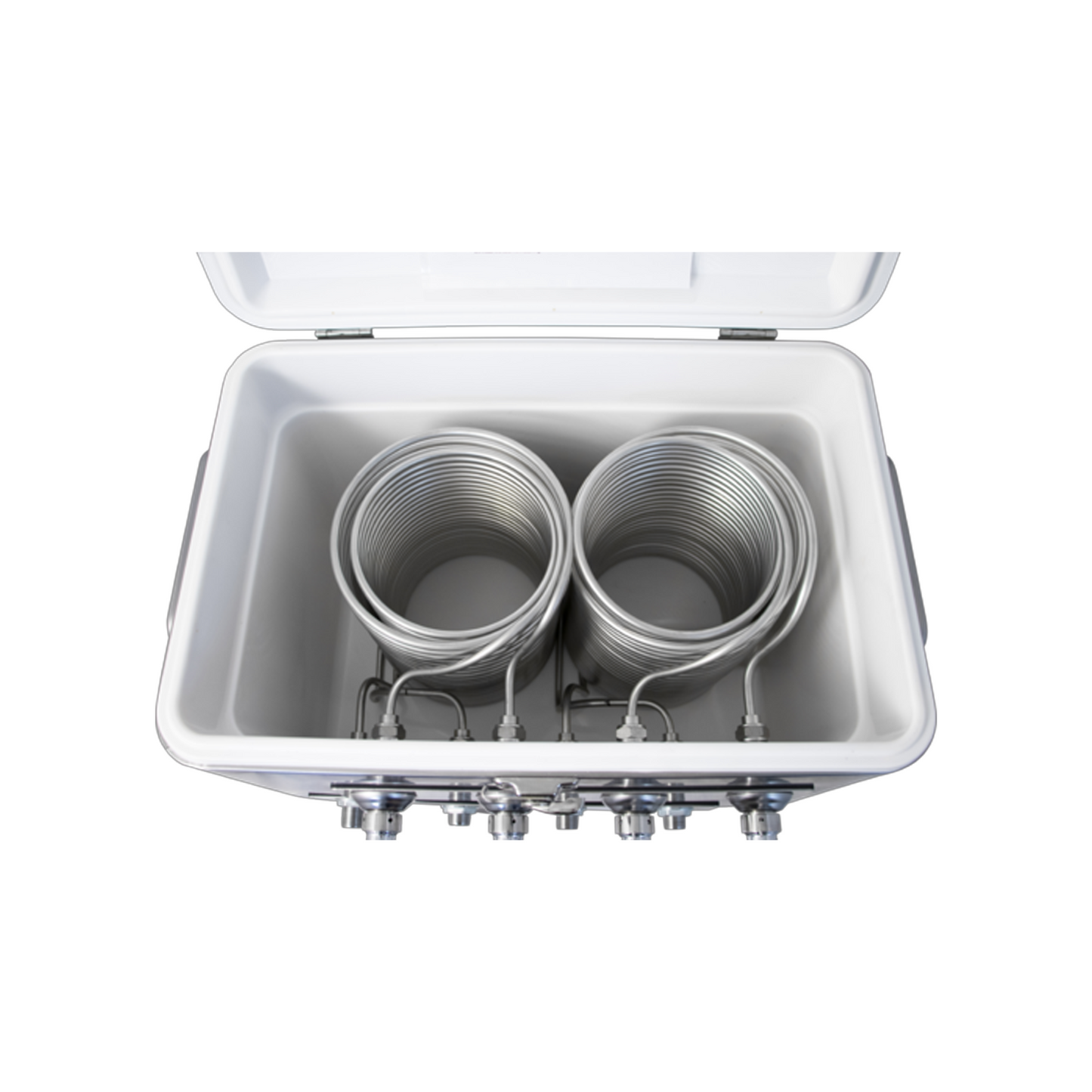 KOMOS Stainless Steel Jockey Box (4 Tap) | Front Entry