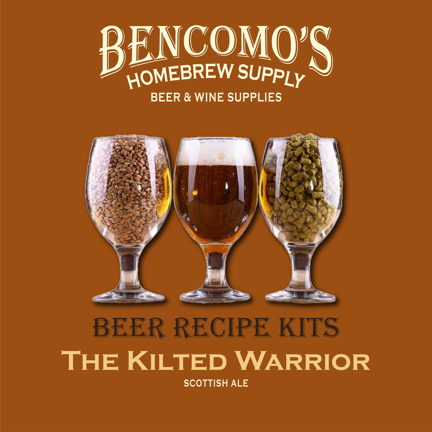 Kilted Warrior - Scottish Ale | Beer Recipe Kit