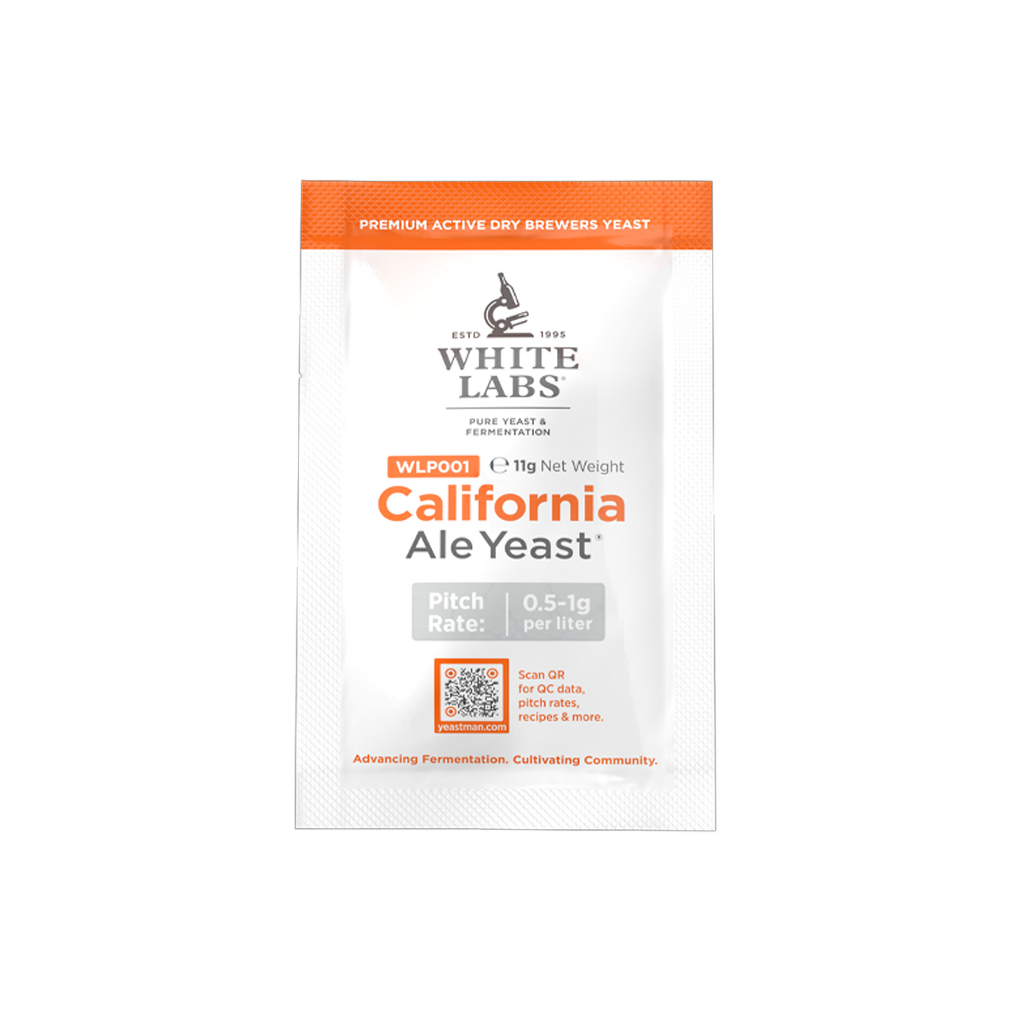 White Labs | California Ale WLP001 |Premium Active Dry Brewers Yeast