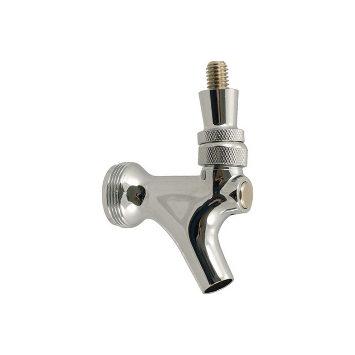 Beer Faucet | Chrome | Brass Lever