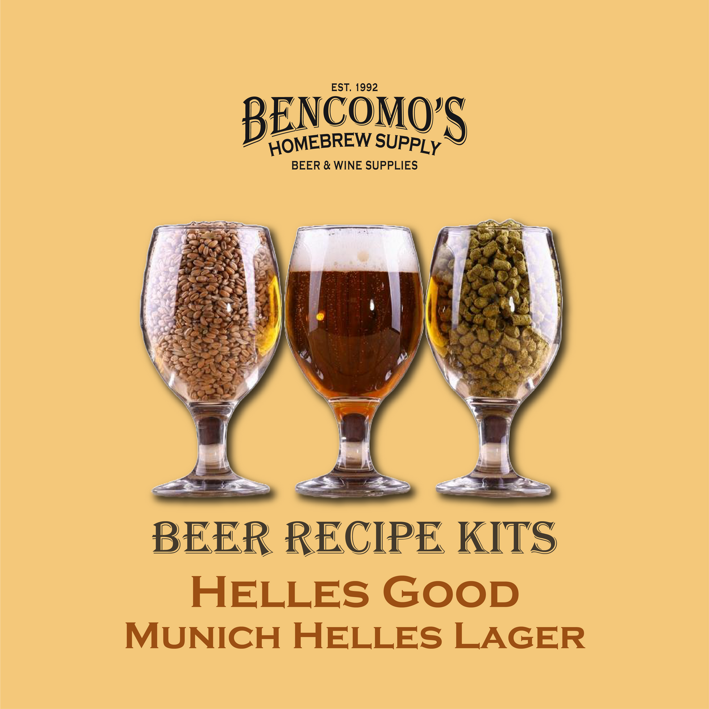 Helles Good - Munich Helles Lager | Beer Recipe Kit