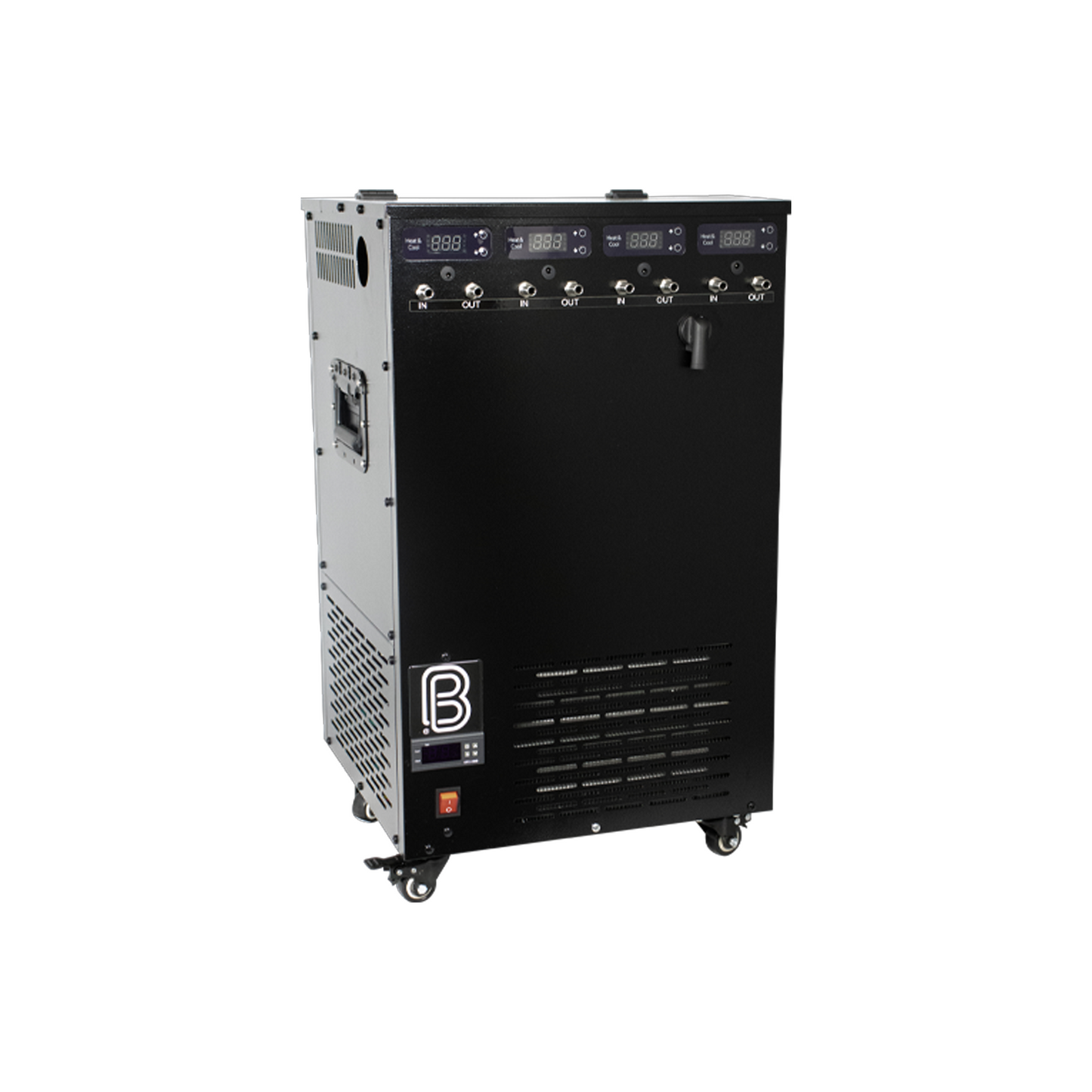 BrewBuilt IceMaster Max 4 | Glycol Chiller | 4 Built In Temp Controllers & Pumps | 2600 btu | 8 Gal. Tank Capacity