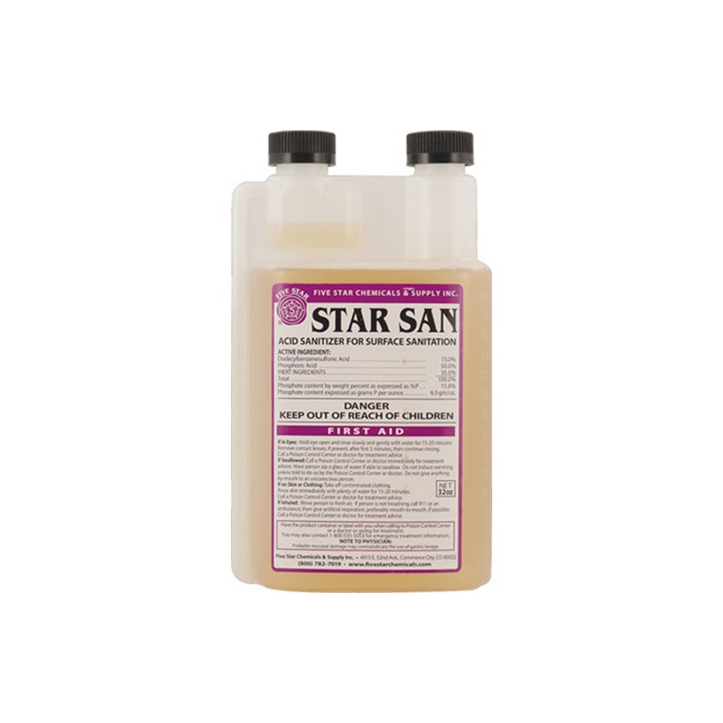 Star San Sanitizer 32 oz