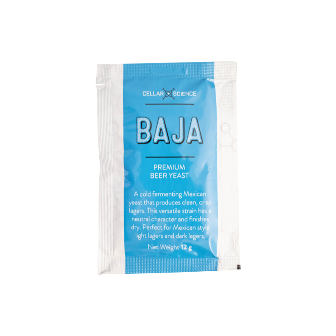 CellarScience® BAJA Dry Yeast | Mexican Lager | Premium Beer Yeast