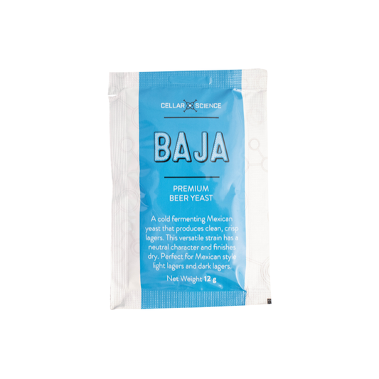 CellarScience® BAJA Dry Yeast | Mexican Lager | Premium Beer Yeast