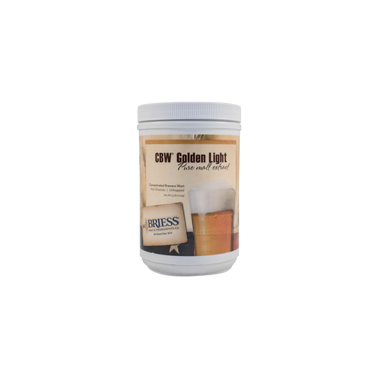 Briess CBW® Golden Light | Concentrated Brewers Wort | Liquid Malt Extract | LME | 4 SRM