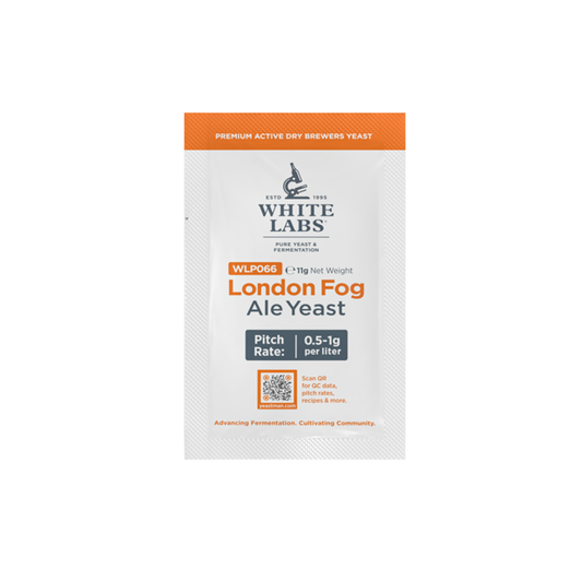 White Labs  WLP066 London Fog Ale Yeast® - Premium Active Dry Brewers Yeast