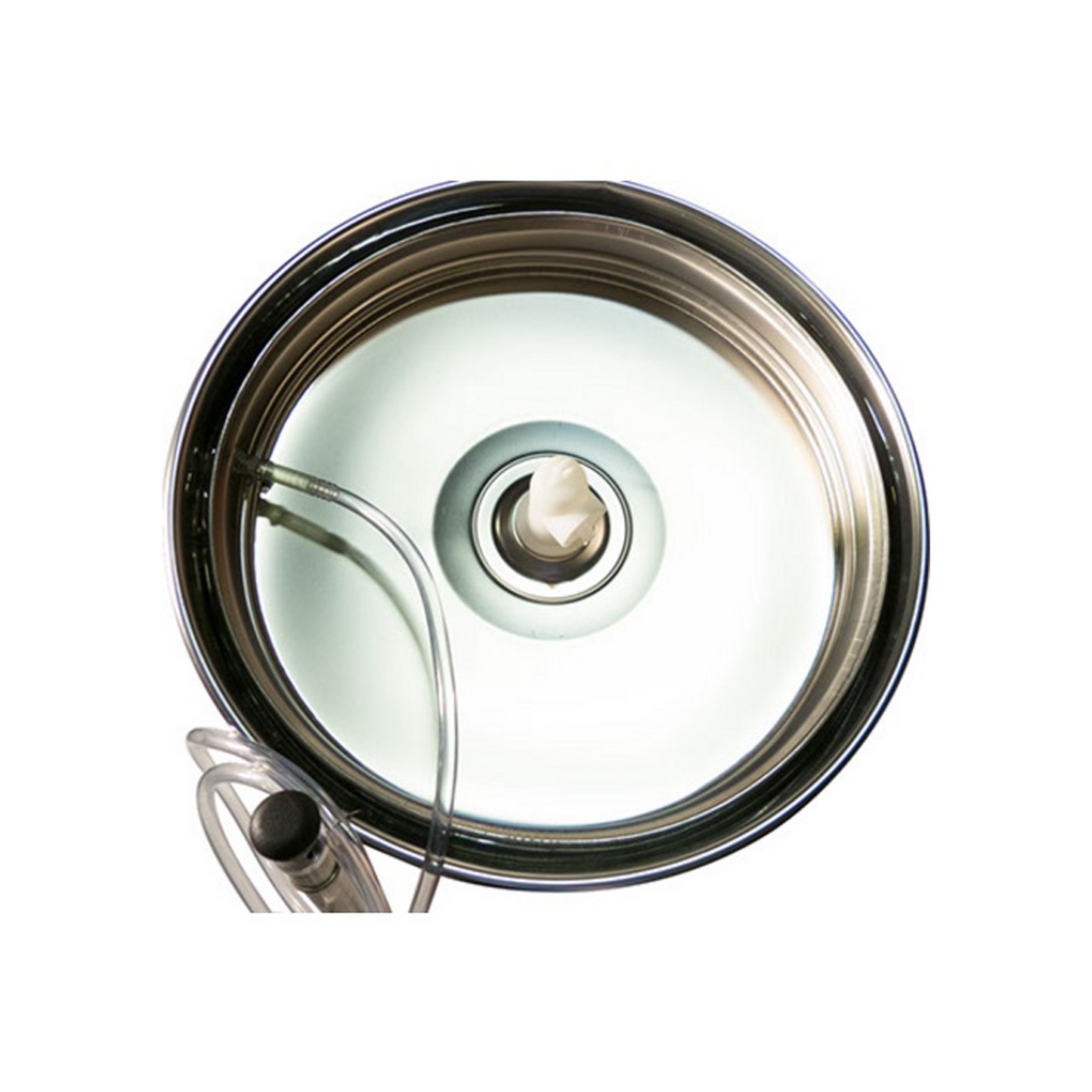 Marchisio Variable Volume Tank | Flat Bottom | Stainless Steel | Marbled Finish | 200L